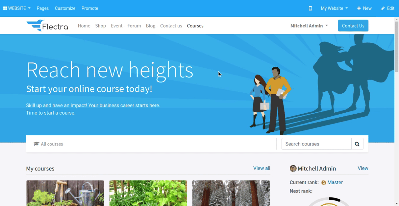 Creating Online Lesson