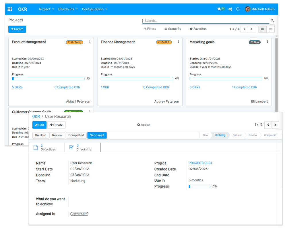 OKR Dashboard